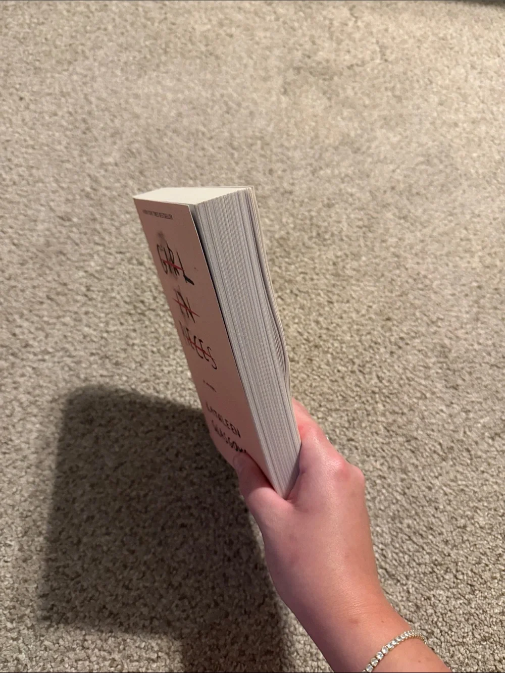 Kathleen Glasgow 'Girl in Pieces' Peach Paperback